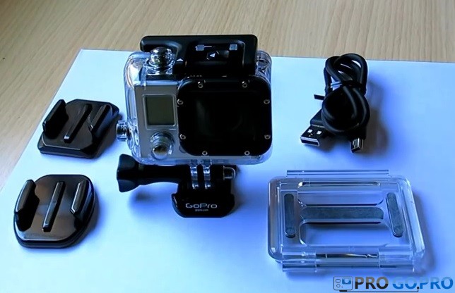 Комплектация камеры GoPro_Hero3_White_Edition