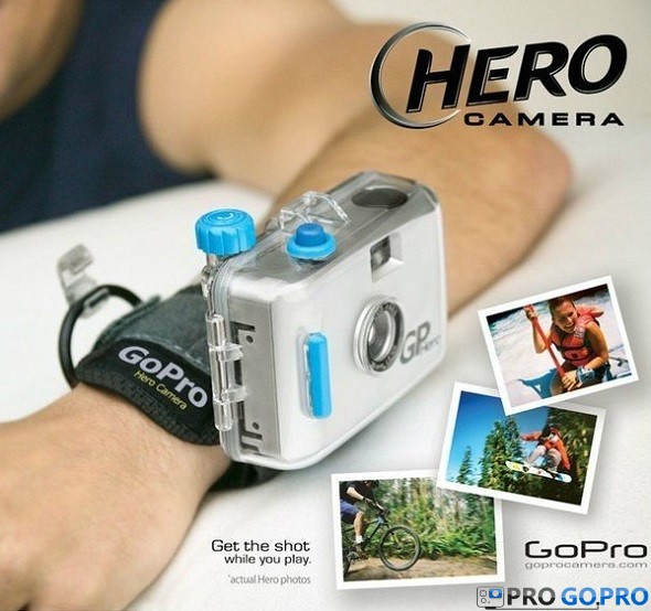 GoPro Hero 35мм с креплением на руку
