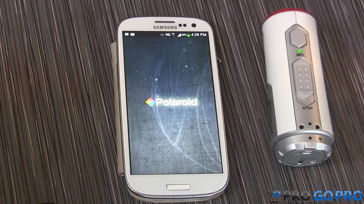 Управление камерой polaroid-xs100i-Wi-Fi через мобильное приложение