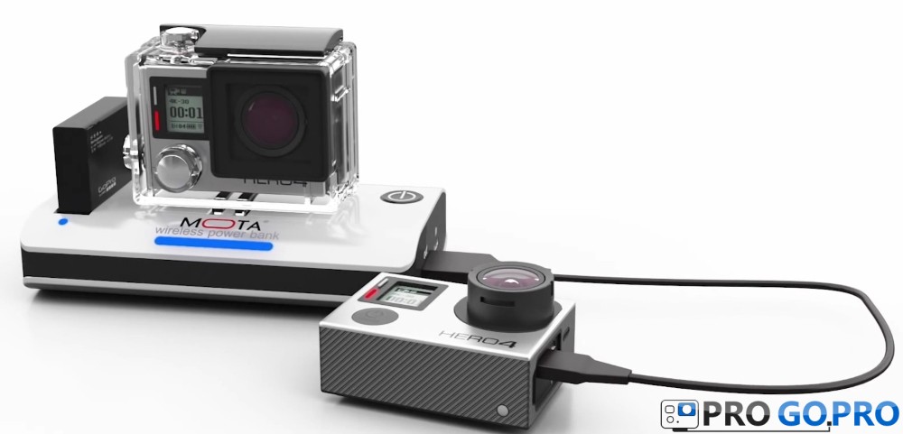 Обзор Mota Wireless Charger для GoPro