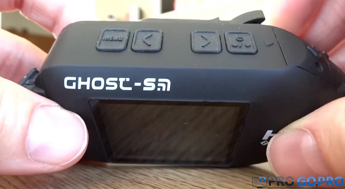 Кнопки управления камерой Drift Ghost-S