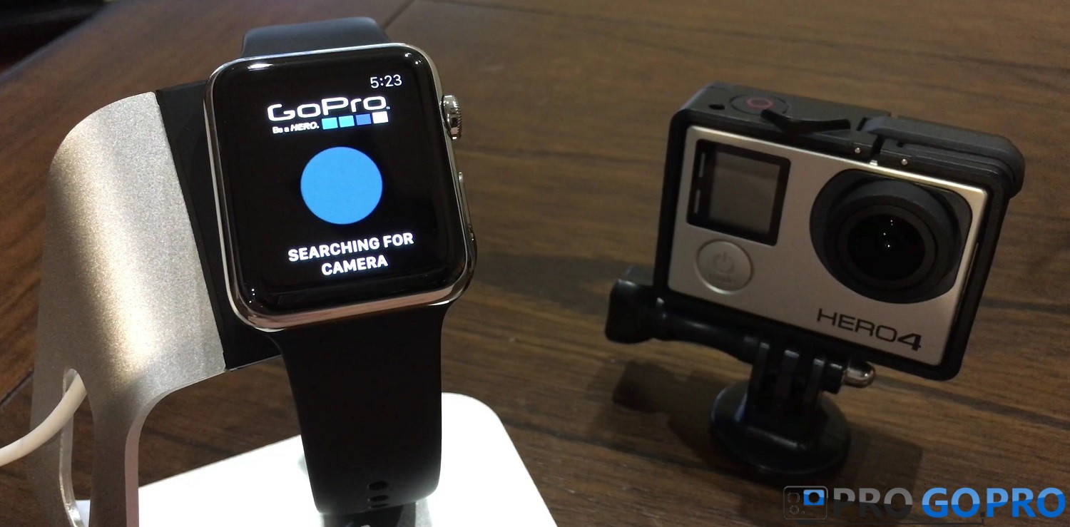 Устанавливаем соединение между камерой GoPro и часами Apple Watch