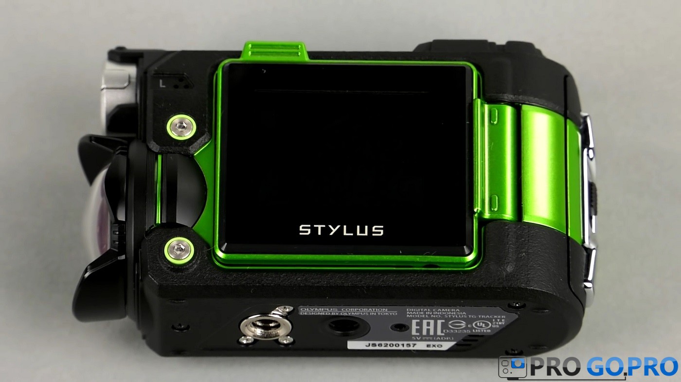 Дисплей экшн камеры Olympus TG-Tracker